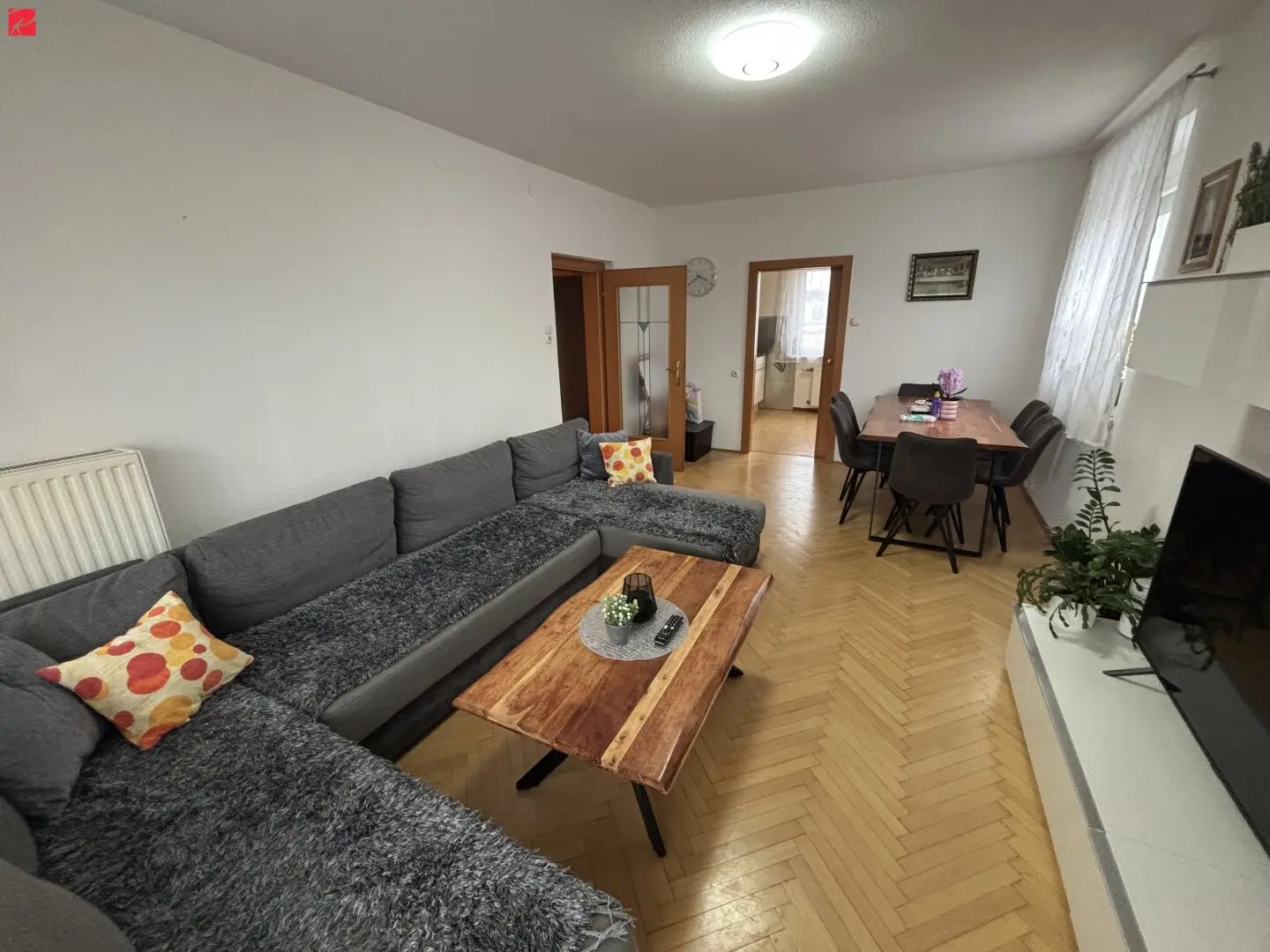 Gepflegte Wohnung mit Loggia und Abendsonne