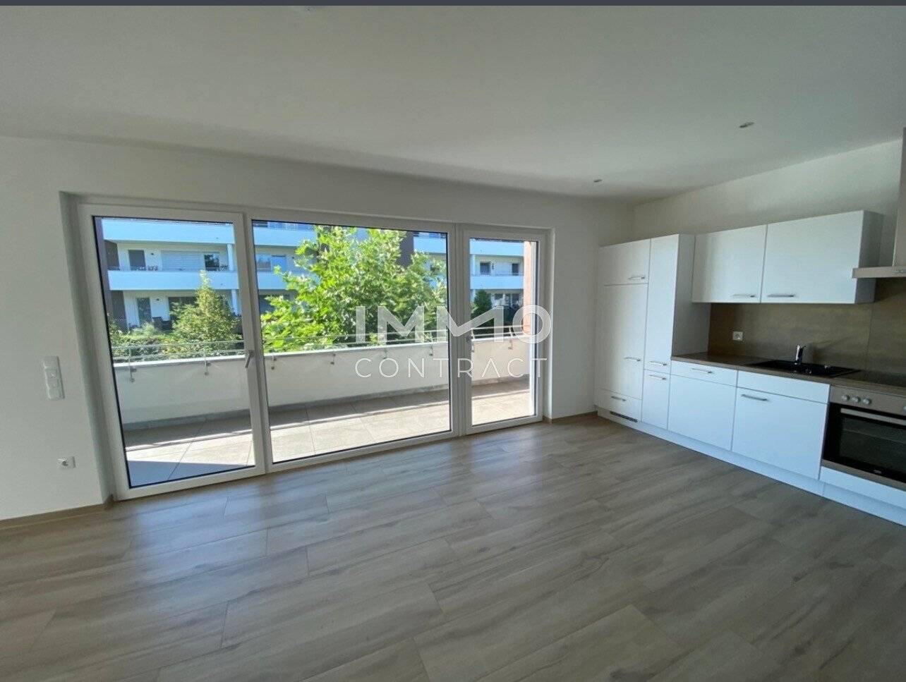 Wohnung in Lambach helle Loggia mit Einbauküche im Grünen