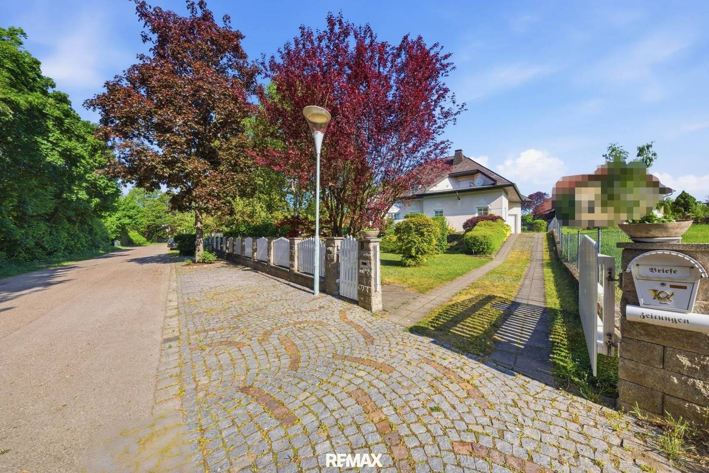 Single-family home with garden and pool