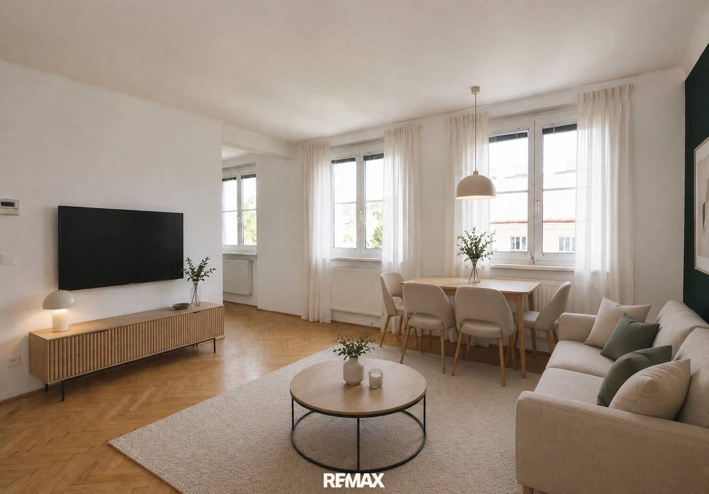 Apartment in green surroundings with open kitchen near U4
