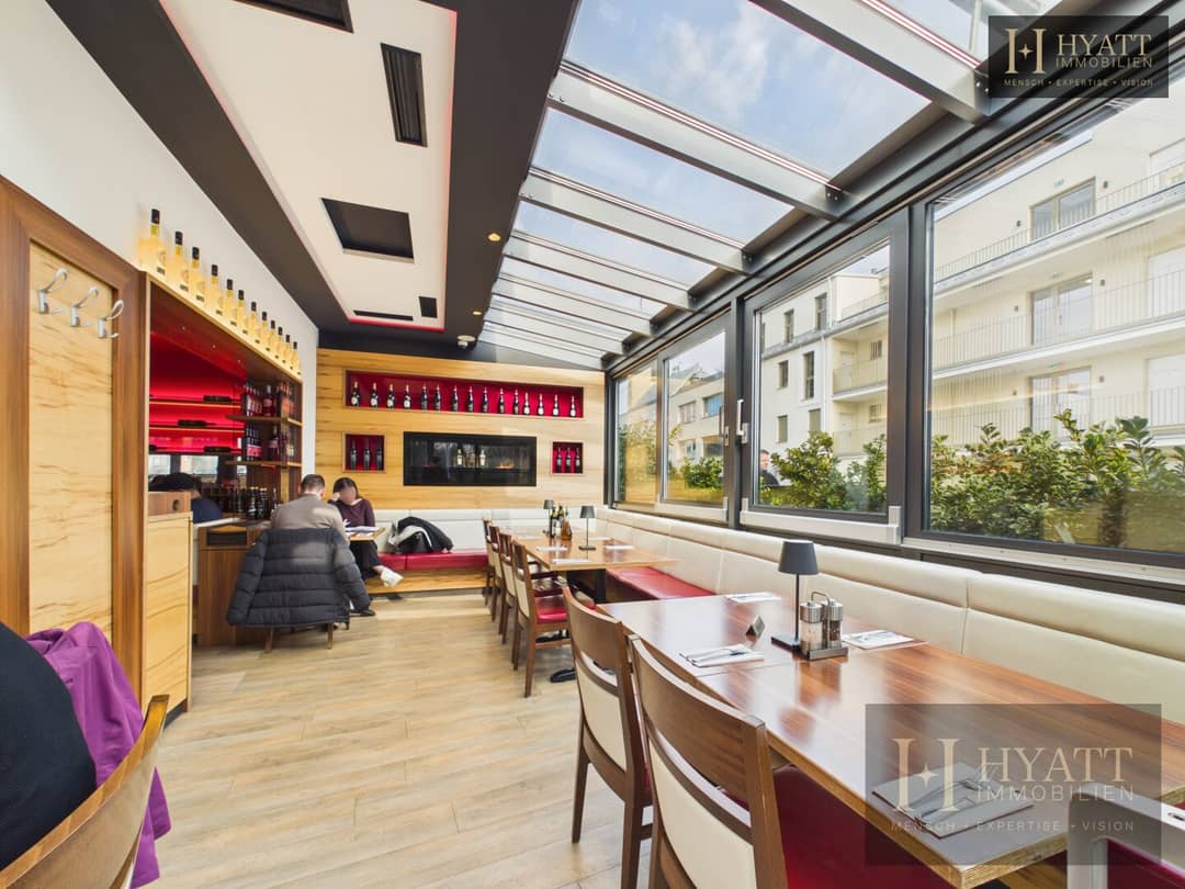 Gastronomielokal mit Terrasse & Wintergarten