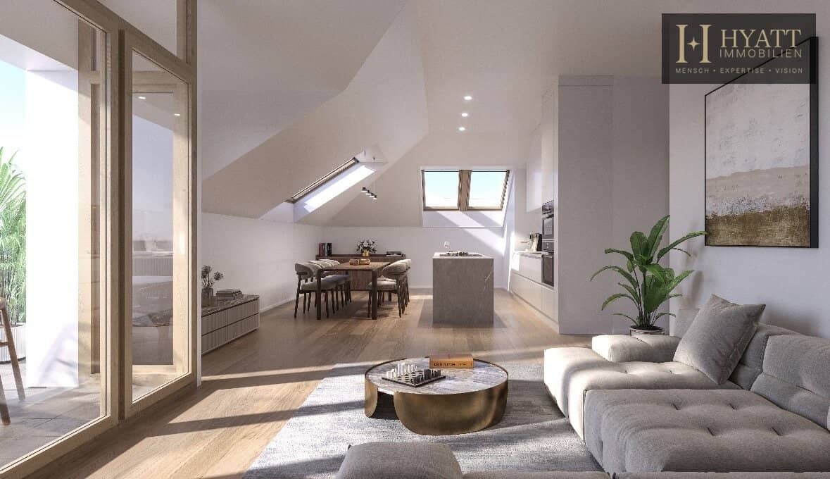 Penthouse Apartment 140 m² in Baden