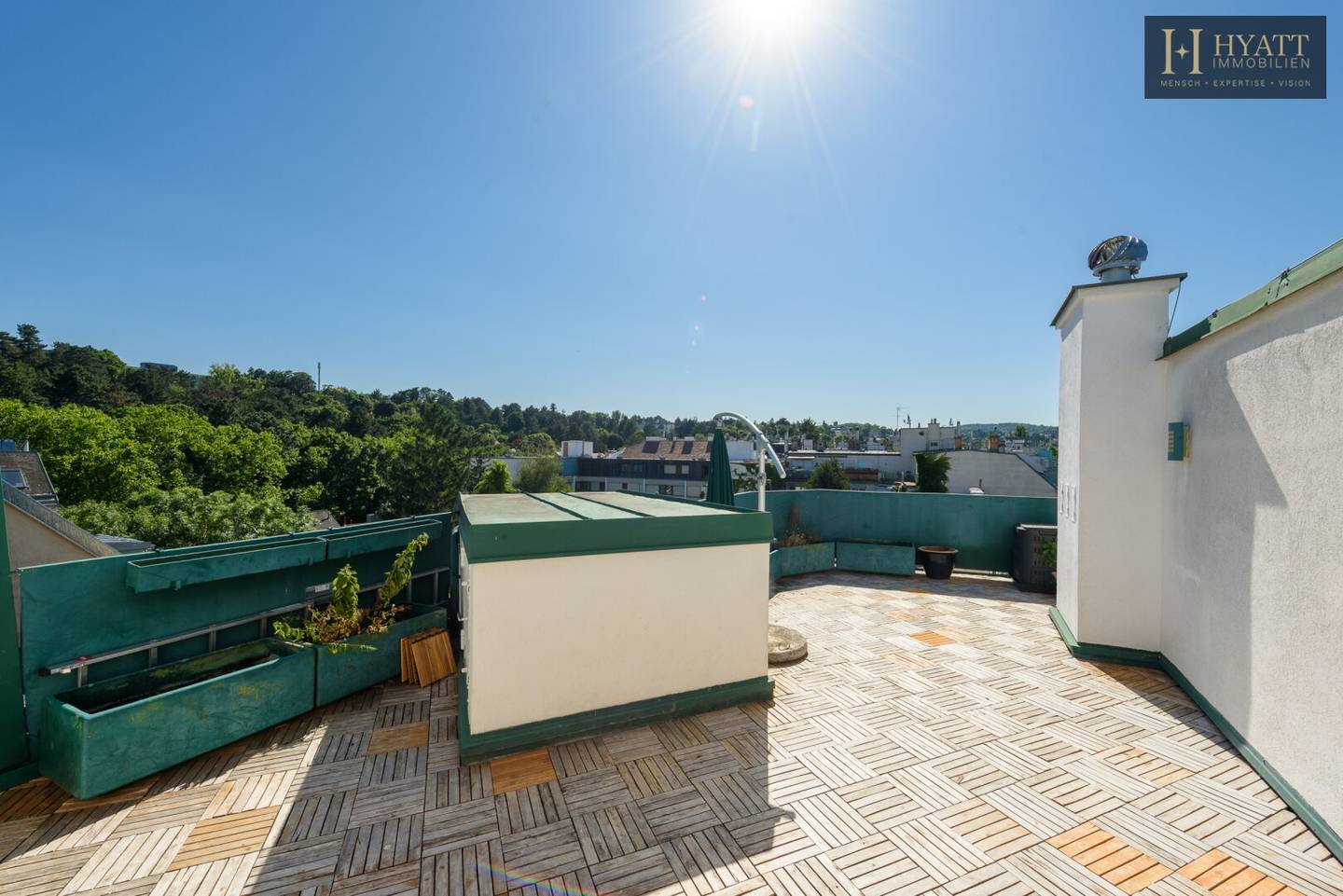 Dachgeschosswohnung Dachterrasse nahe Hugo Wolf Park