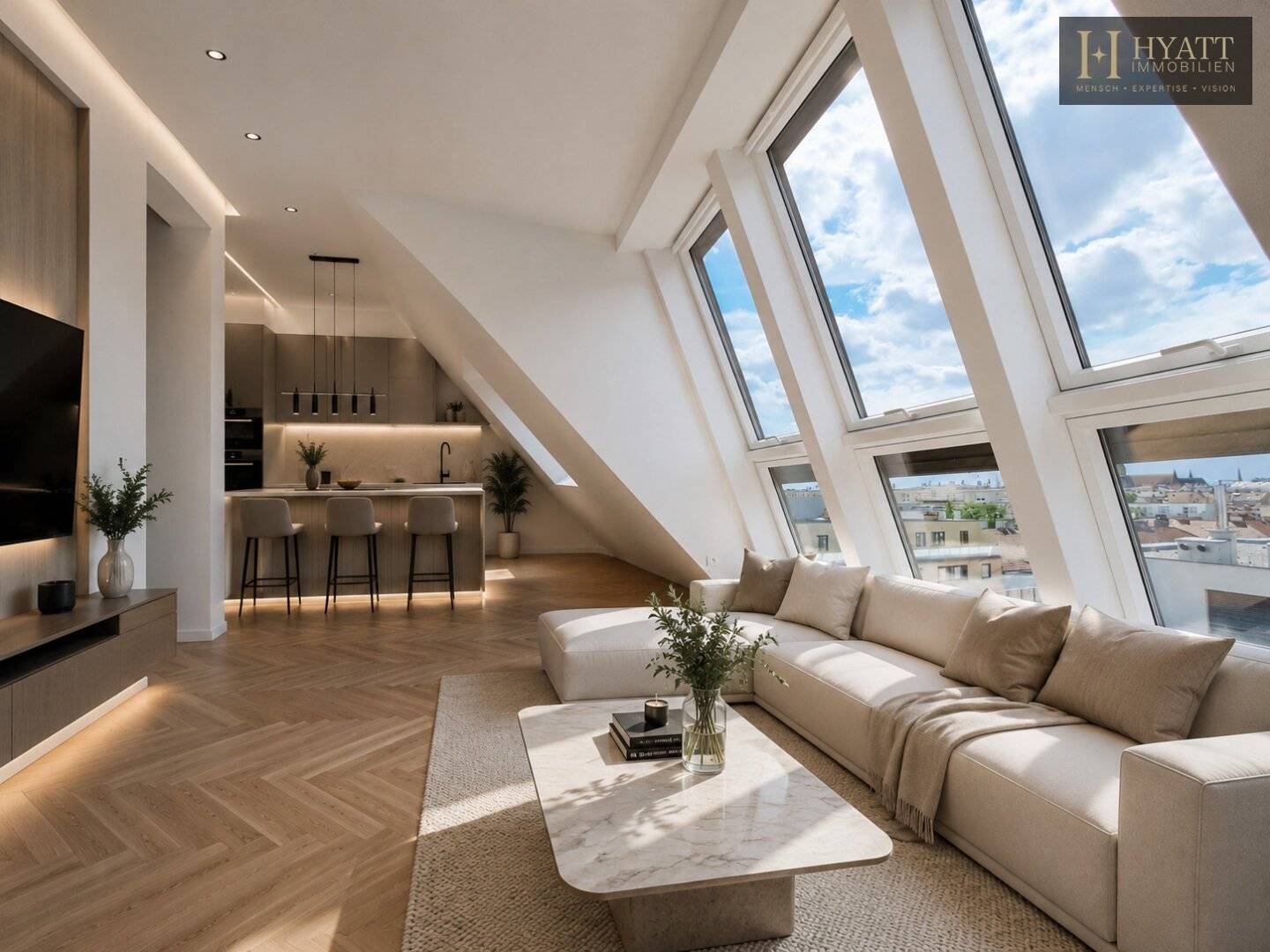 Dachgeschosswohnung Vienna Hernals Terrace First Occupancy