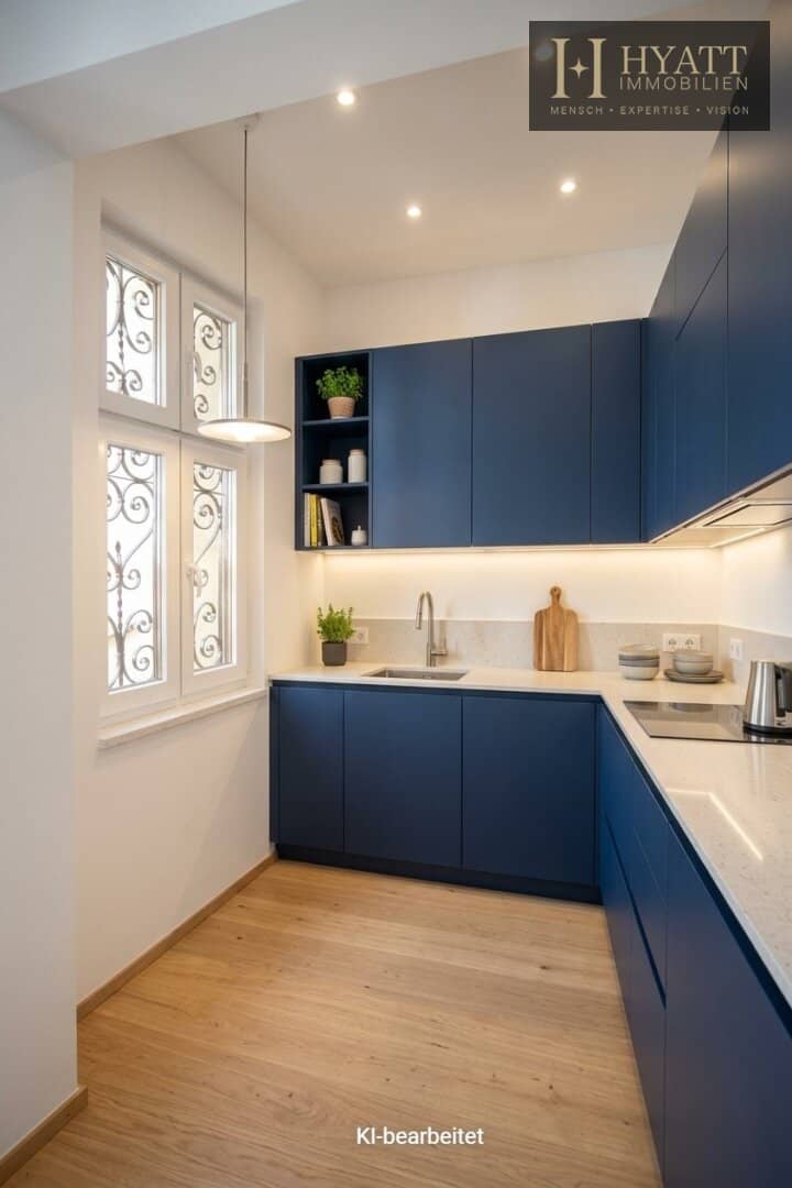First occupancy apartment in old building with lift