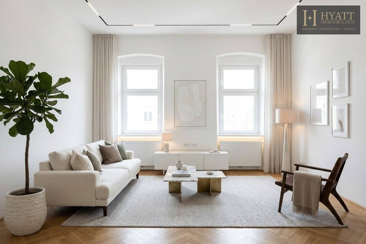 First occupancy apartment in old building with lift