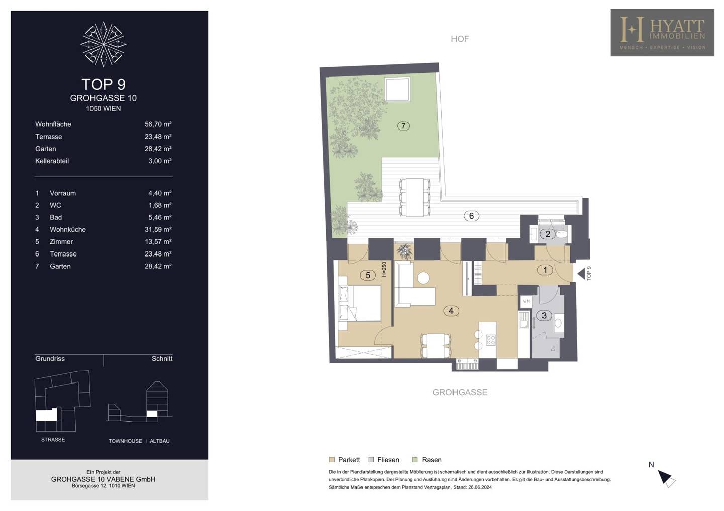 Apartment with garden and terrace near Scheupark