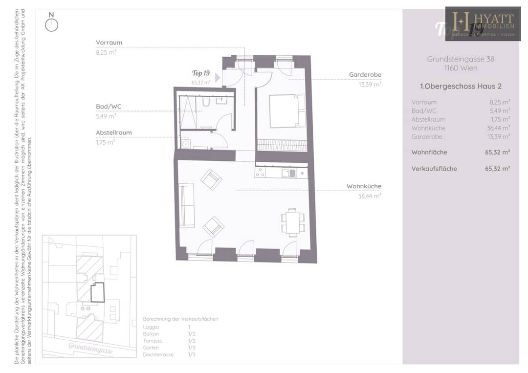 Apartment near Brunnenmarkt first occupancy U6