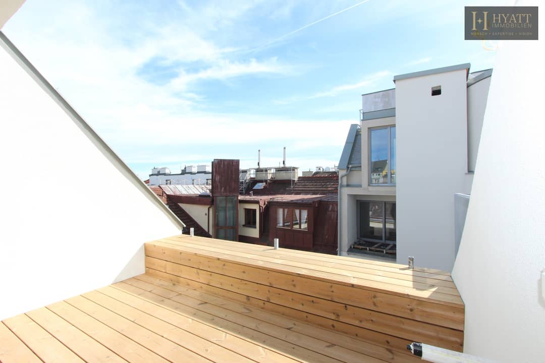 Dachgeschosswohnung mit Dachterrasse am Brunnenmarkt