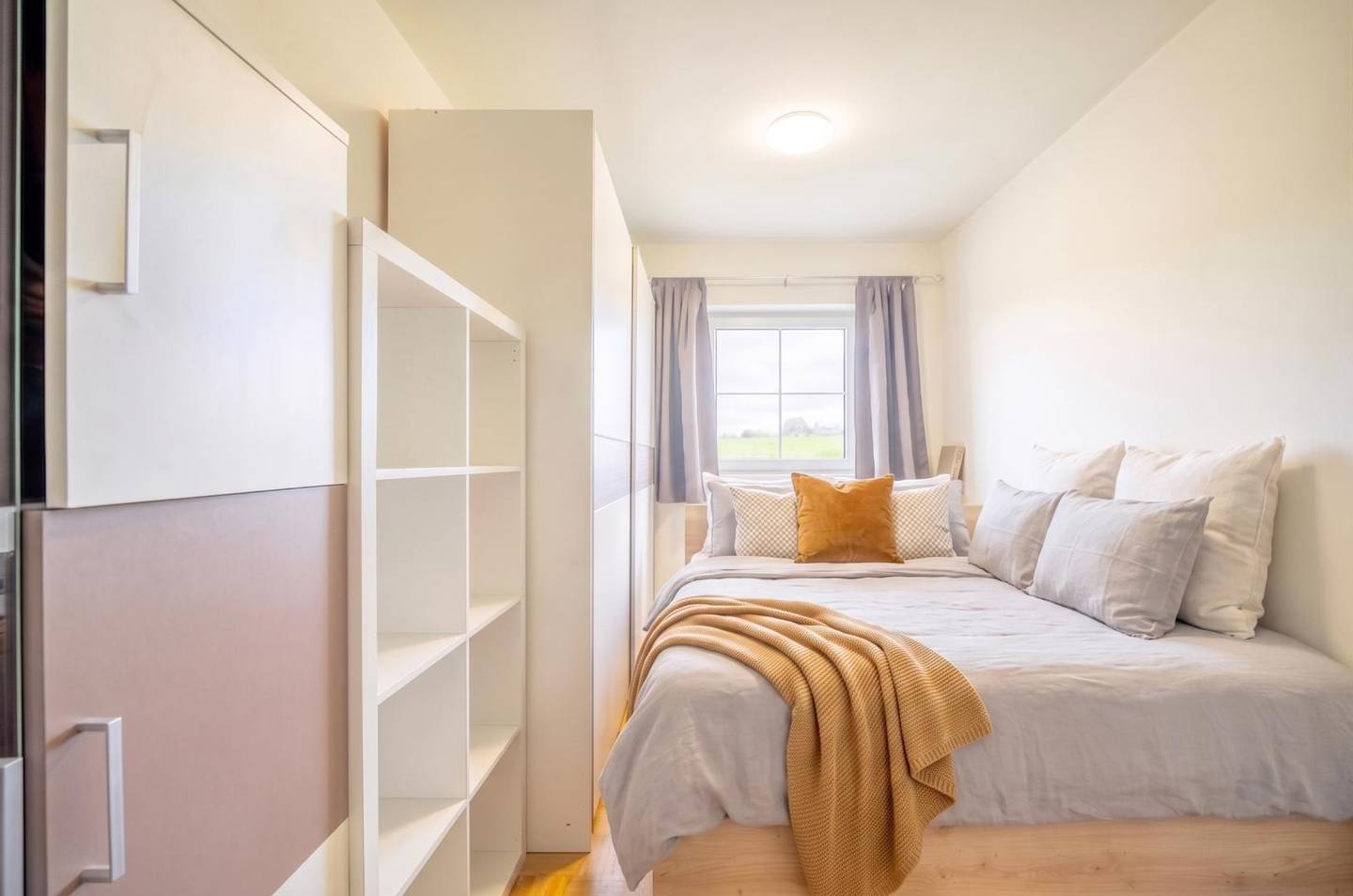 Wohnung Stadtzentrum Balkon mit Blick ins Grüne