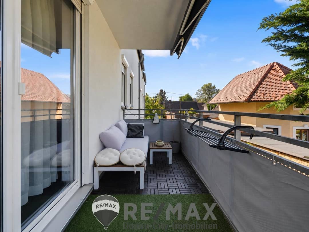Wohnung nahe Alte Donau mit Balkon
