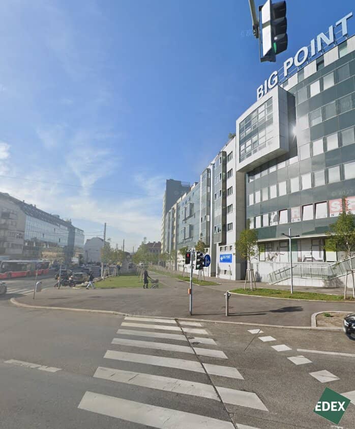 Modern office with good connectivity and terrace