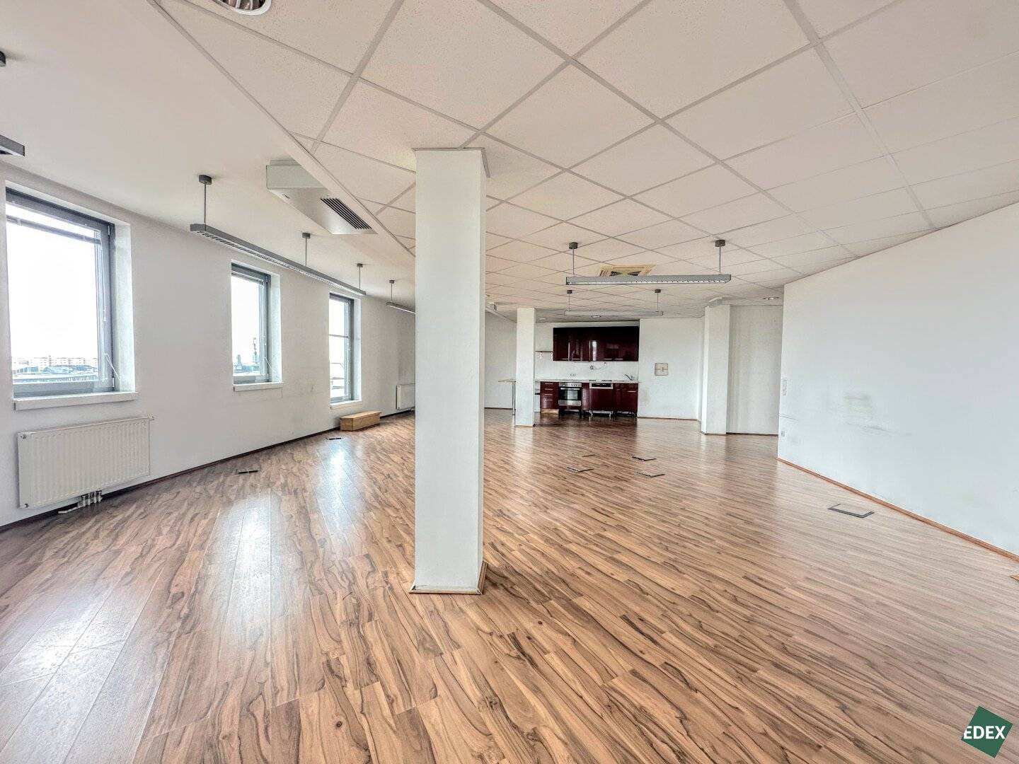 Modern office with good connectivity and terrace
