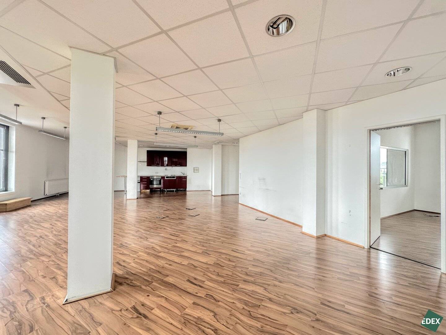 Modern office with good connectivity and terrace