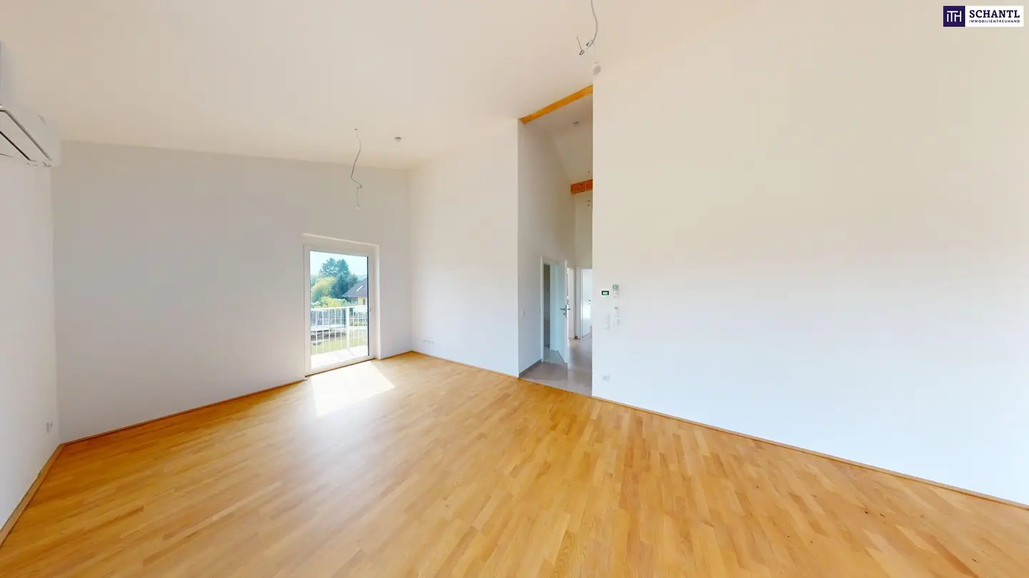 Maisonette new build large terrace premium finish
