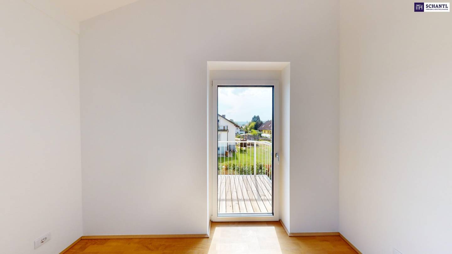 Wohnung Erstbezug Neubau mit 20 m² Balkon Thermenregion