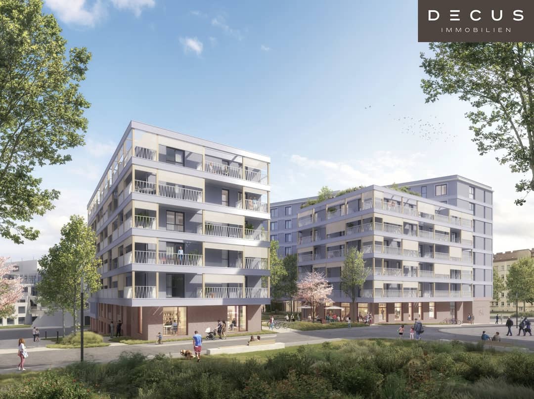 New build apartment with balcony near Bert-Brecht-Park