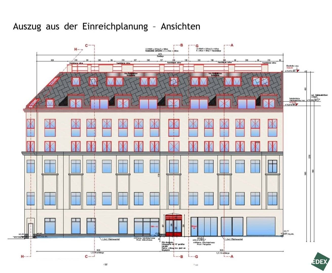 Apartment with building permit for expansion