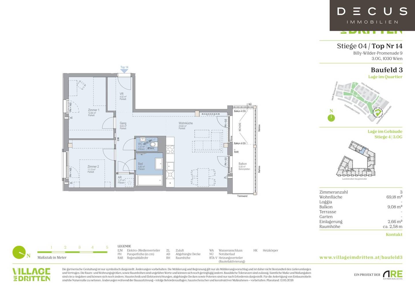 VILLAGE IM DRITTEN | CONSTRUCTION PLOT 3 | RENTAL APARTMENTS | COMPLETION OCTOBER 2026