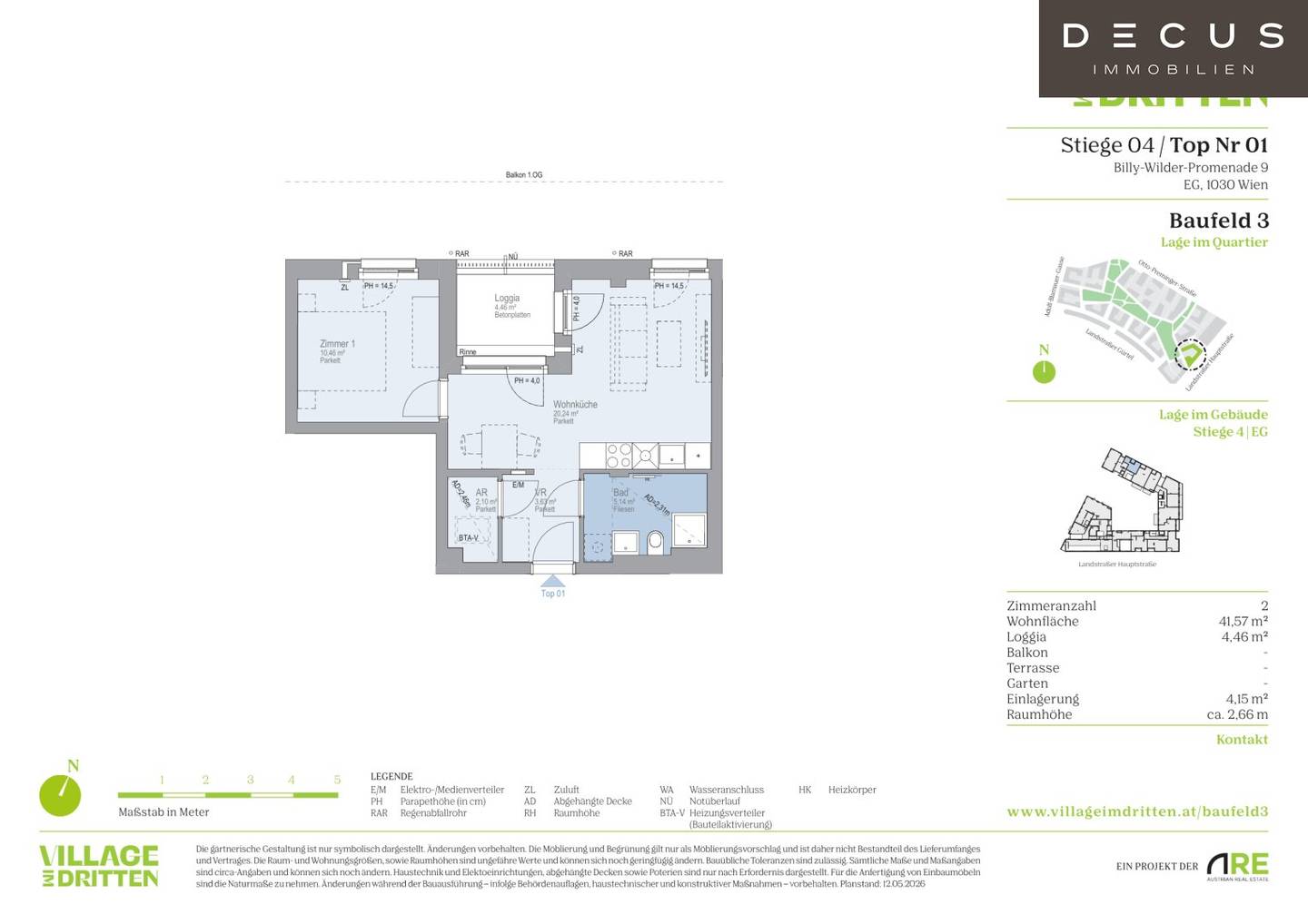VILLAGE IM DRITTEN | BUILDING PLOT 3 | RENTAL APARTMENTS | COMPLETION OCTOBER 2026