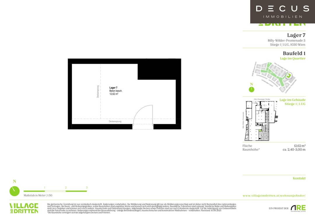Palais Rose | 1-Room Apartment | Rent