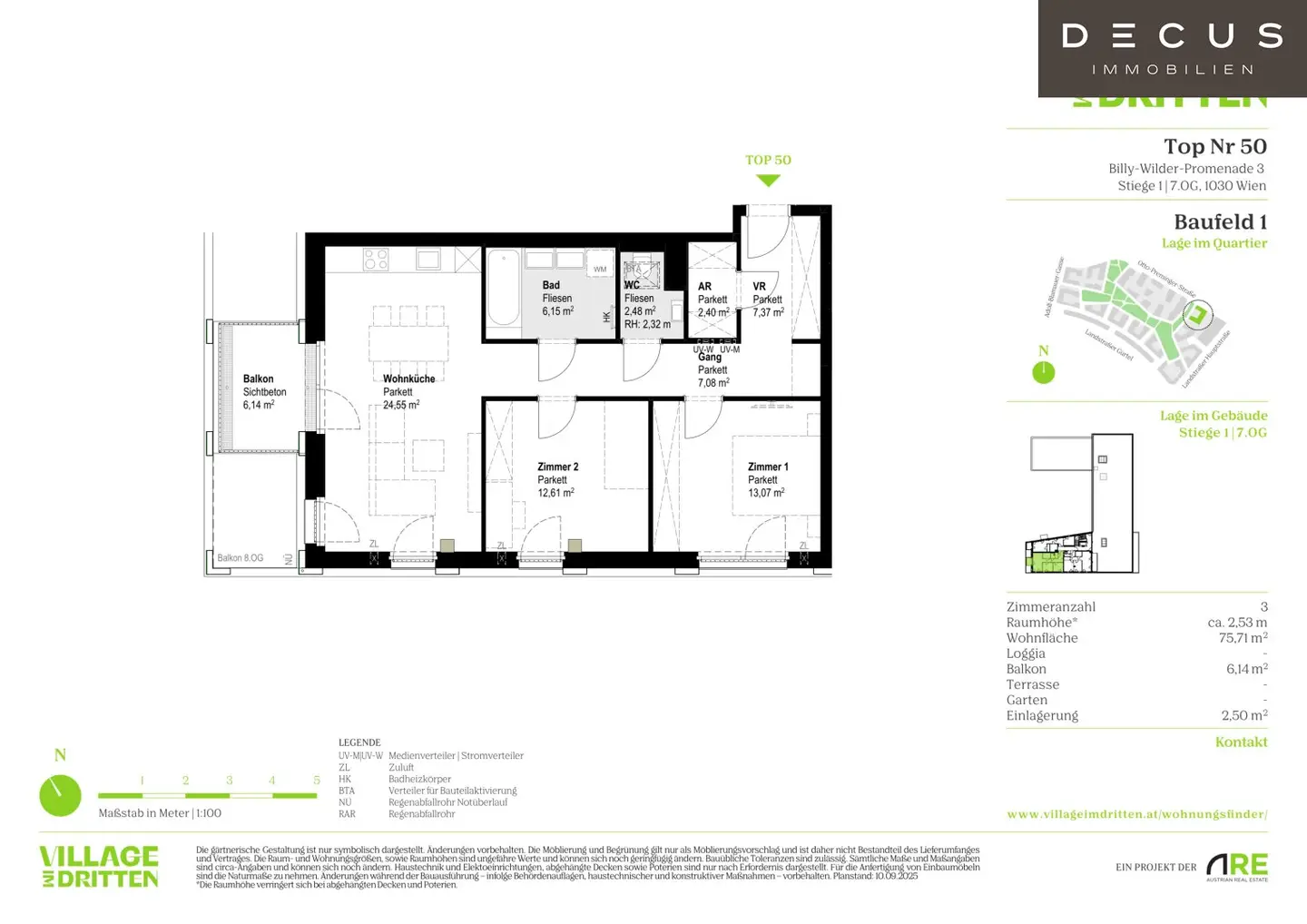 New build apartment first occupancy balcony
