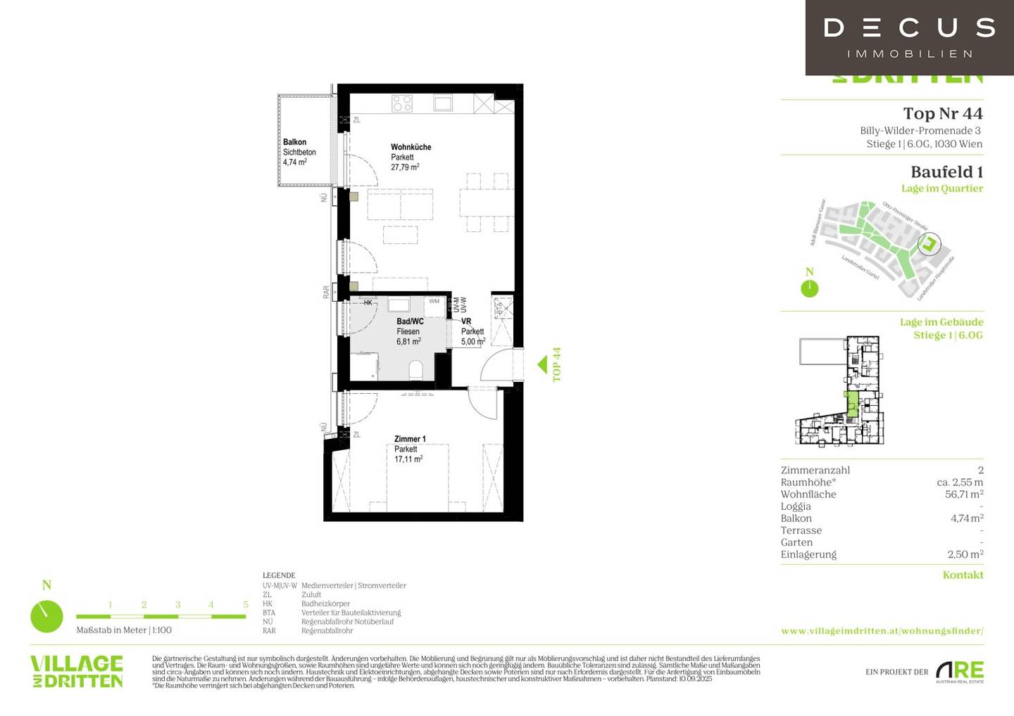 Apartment Village im Dritten New Build Balcony