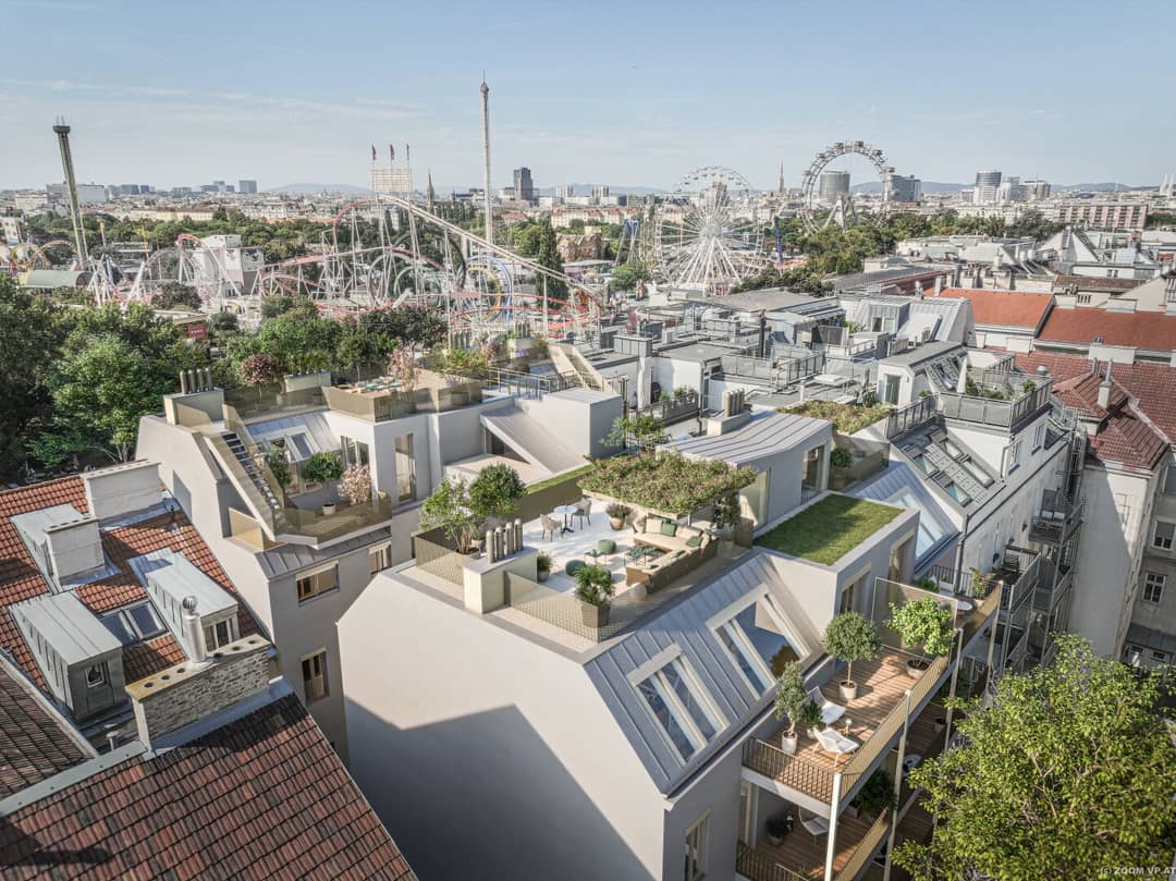 Wohnung Hofseitiger Erstbezug mit großem Balkon