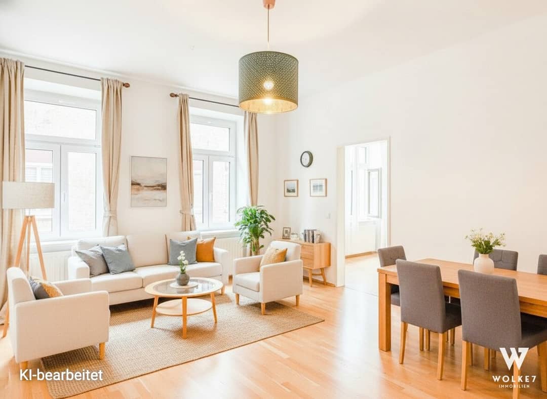 Wohnung ruhige Innenhofausrichtung nahe Belvedere