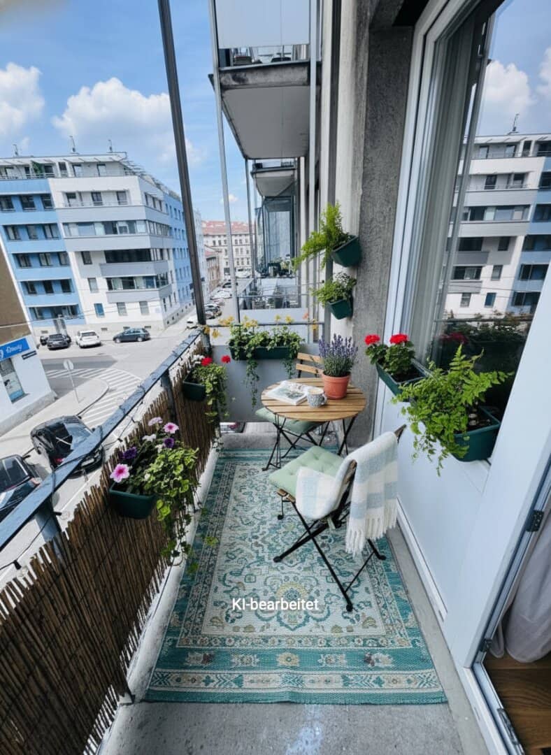 Wohnung mit Balkon in ruhiger Innenhoflage U1