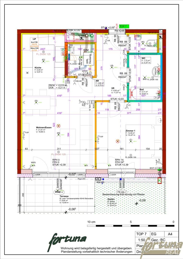 Ground floor apartment with private garden first occupancy