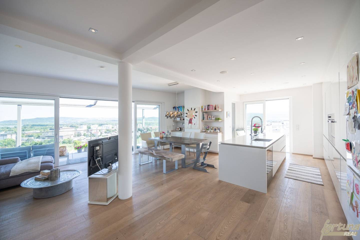 Penthouse Dachterrasse mit unverbaubarer Aussicht
