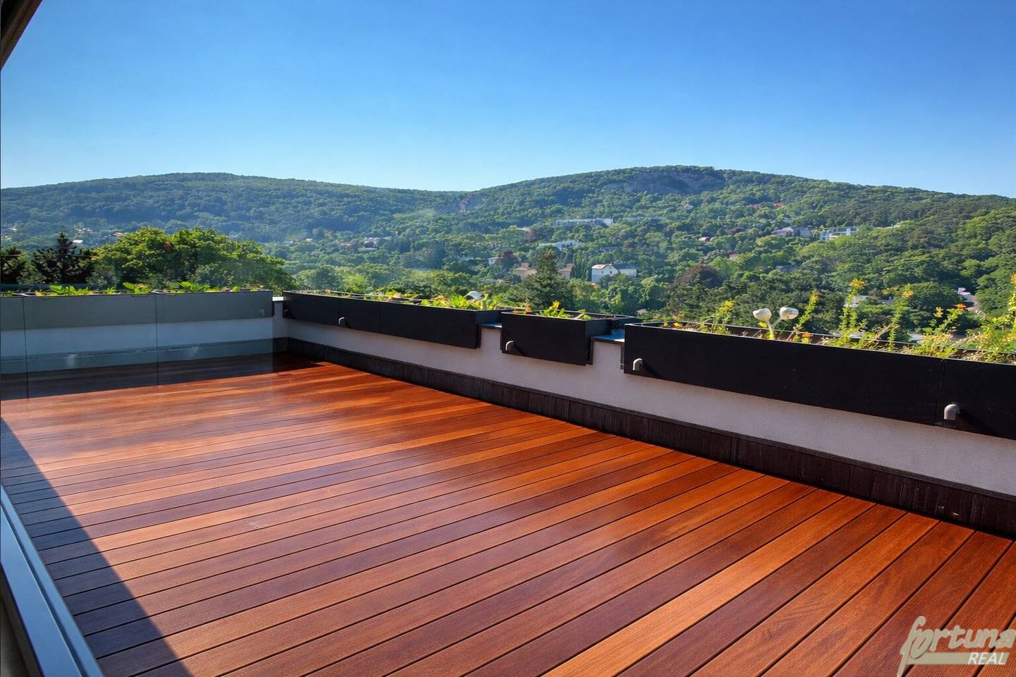 Penthouse indoor pool rooftop terrace and garage
