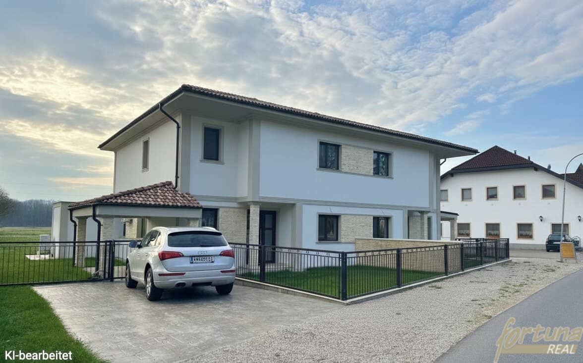 Moderne Doppelhaushälfte mit Terrasse