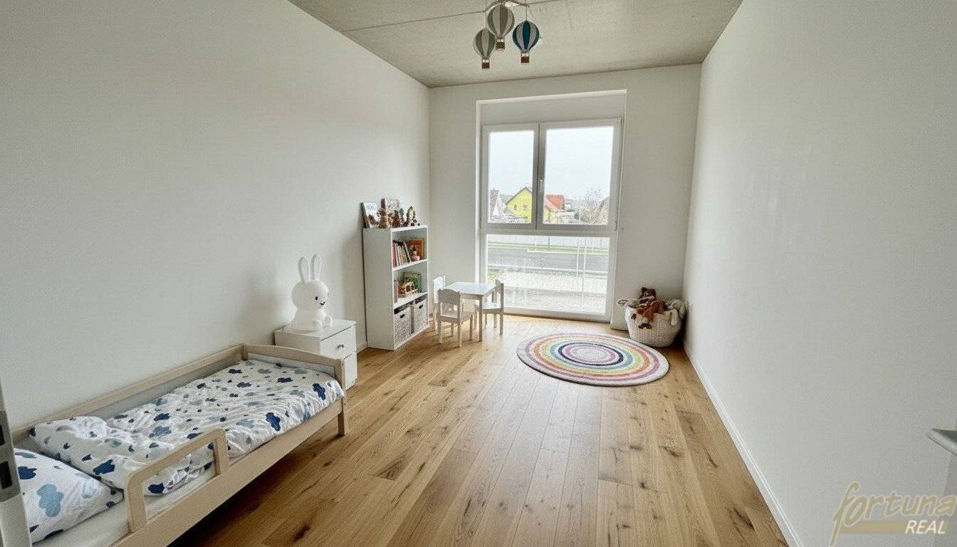 Attic apartment new build with East Terrace