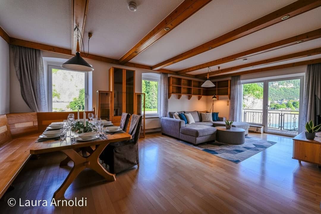 Apartment with panoramic balcony view of the Kufstein Fortress