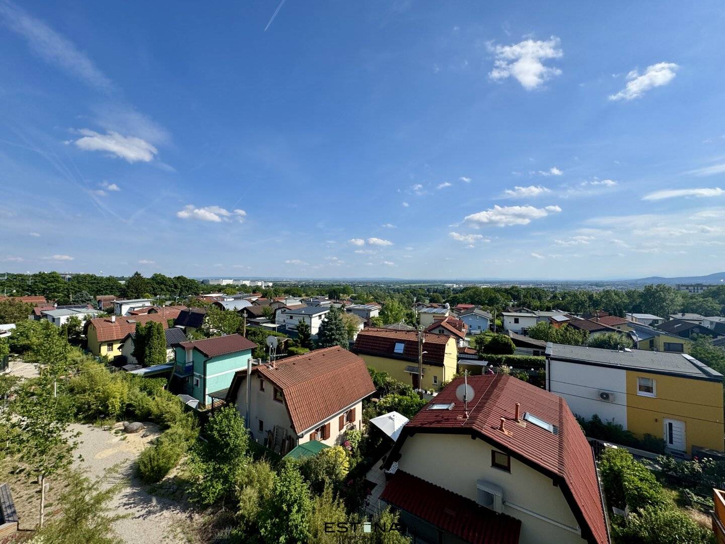 Wohnung Neubau Balkon Aussicht Wienerberg