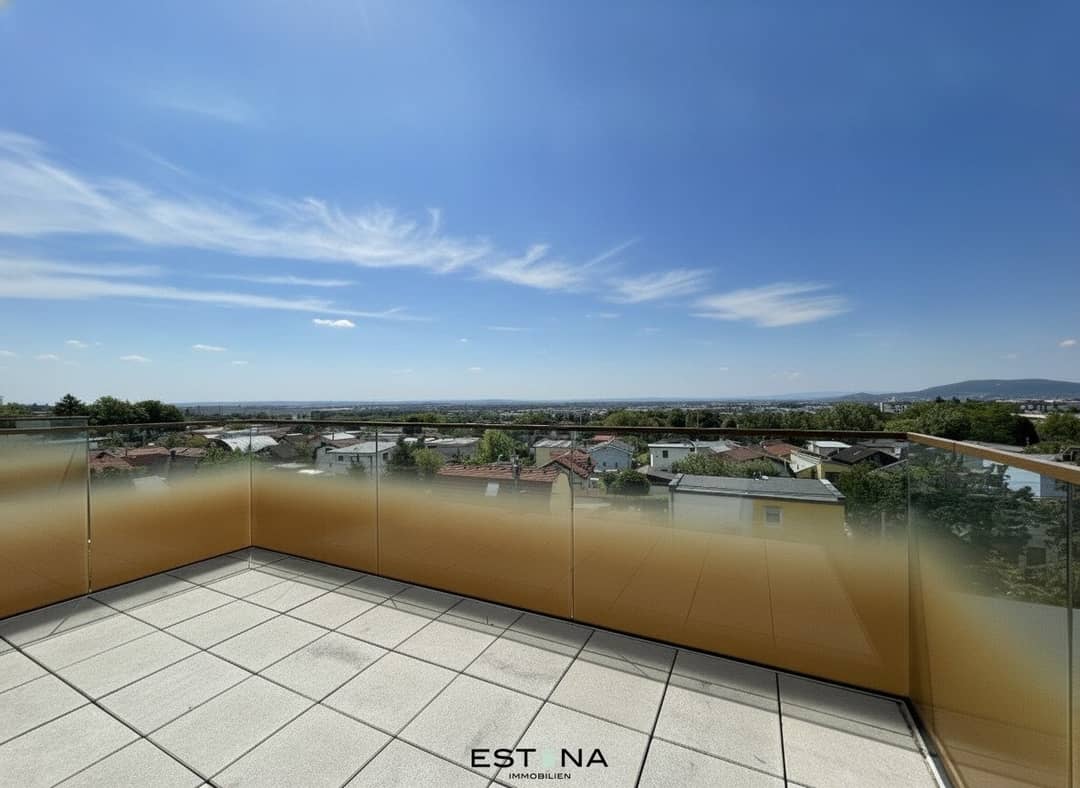 Wohnung Neubau Balkon Aussicht Wienerberg