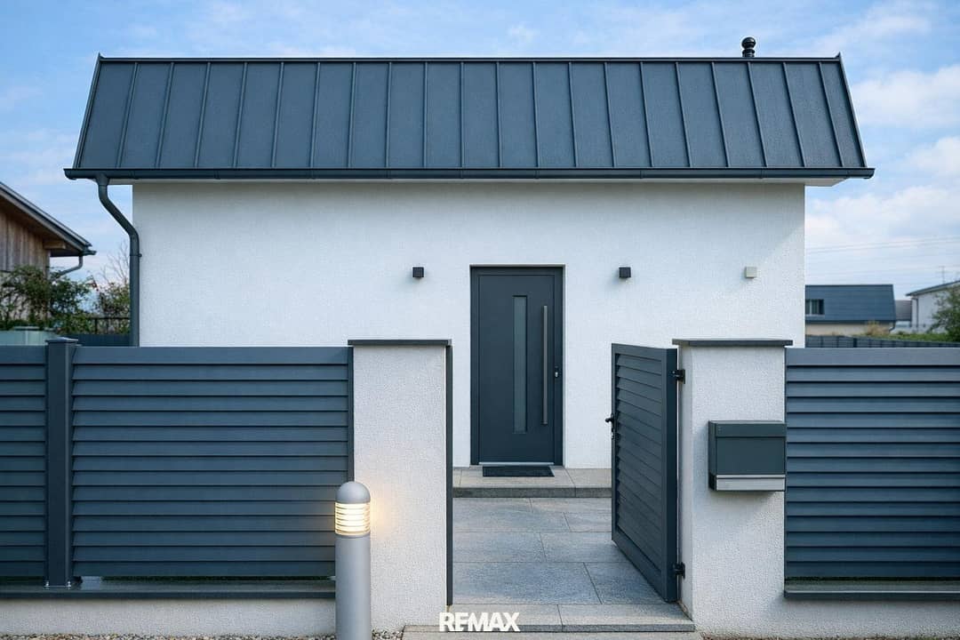 Newly built garden home with terrace