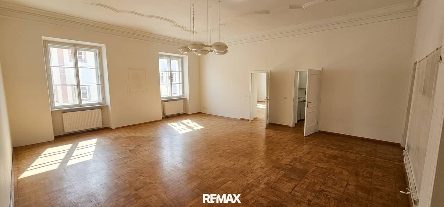 Old building apartment in Enns city center