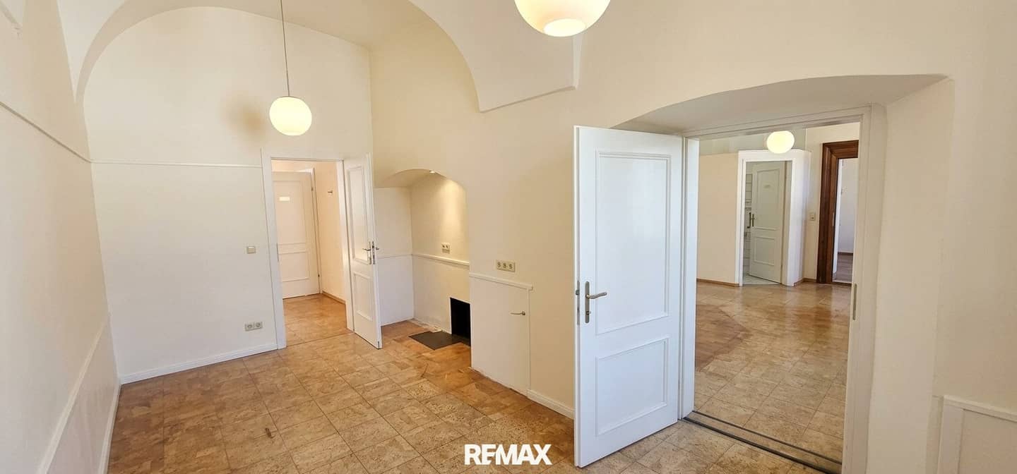 Old building apartment in Enns city center
