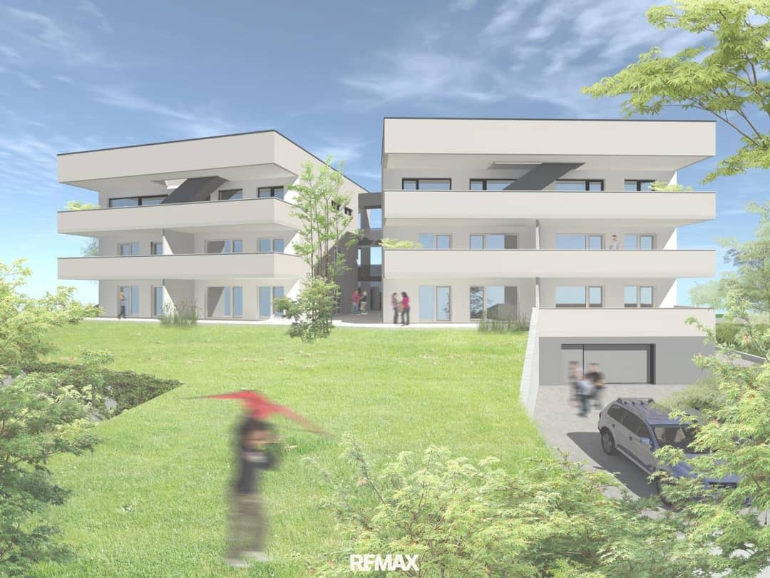 Newly built apartment with private outdoor space