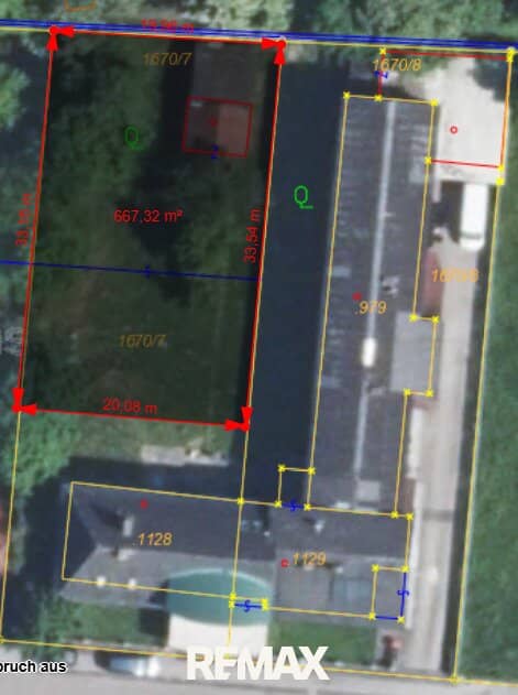 Bauland 700 m² in Enns