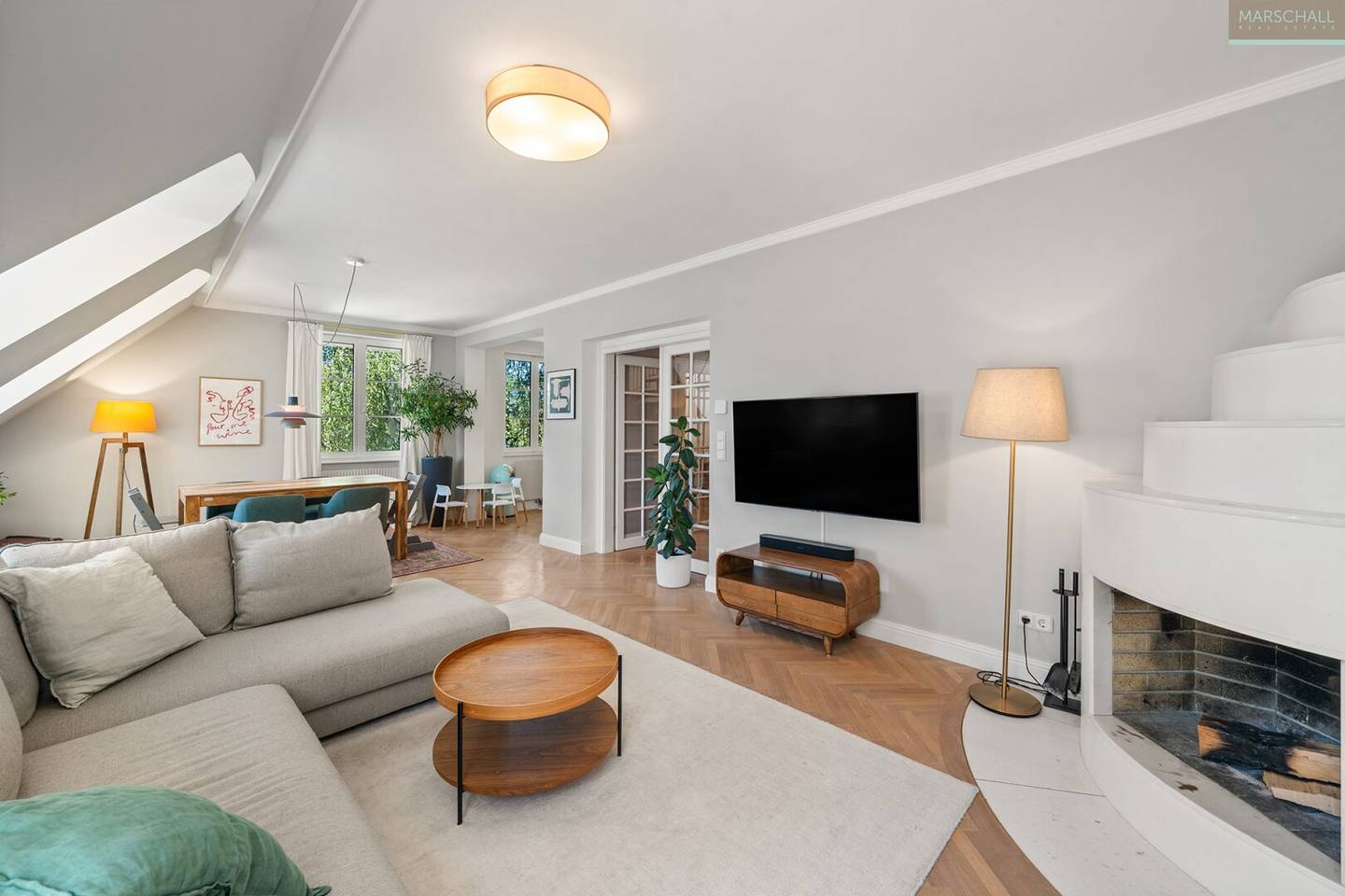 Dachgeschosswohnung Dachterrasse Panoramablick