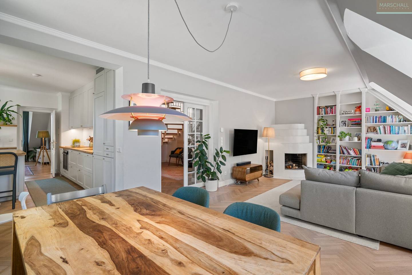 Dachgeschosswohnung Dachterrasse Panoramablick