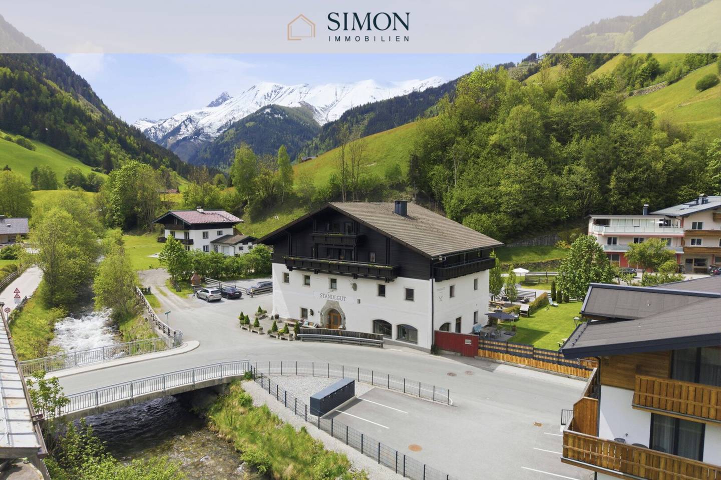 Historisches Apartmenthaus mit Garten und Fernwärme in Rauris