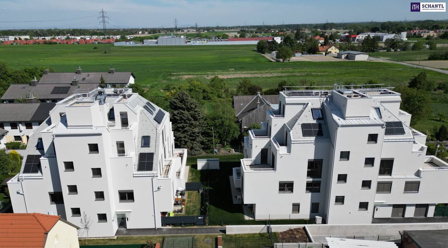 Wohnung im Grünen Erstbezug Terrasse