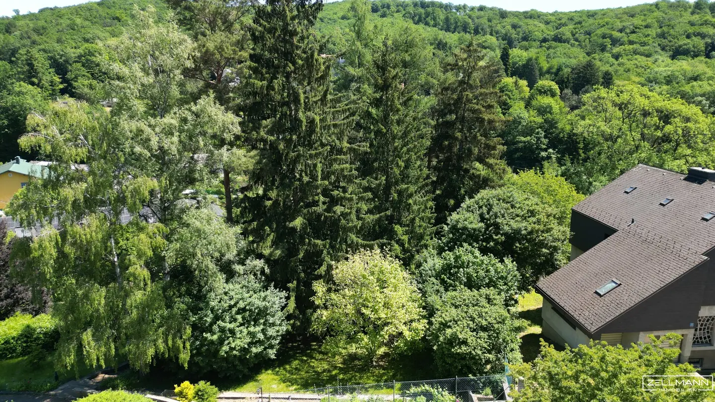 Building plot in quiet hillside location with development potential