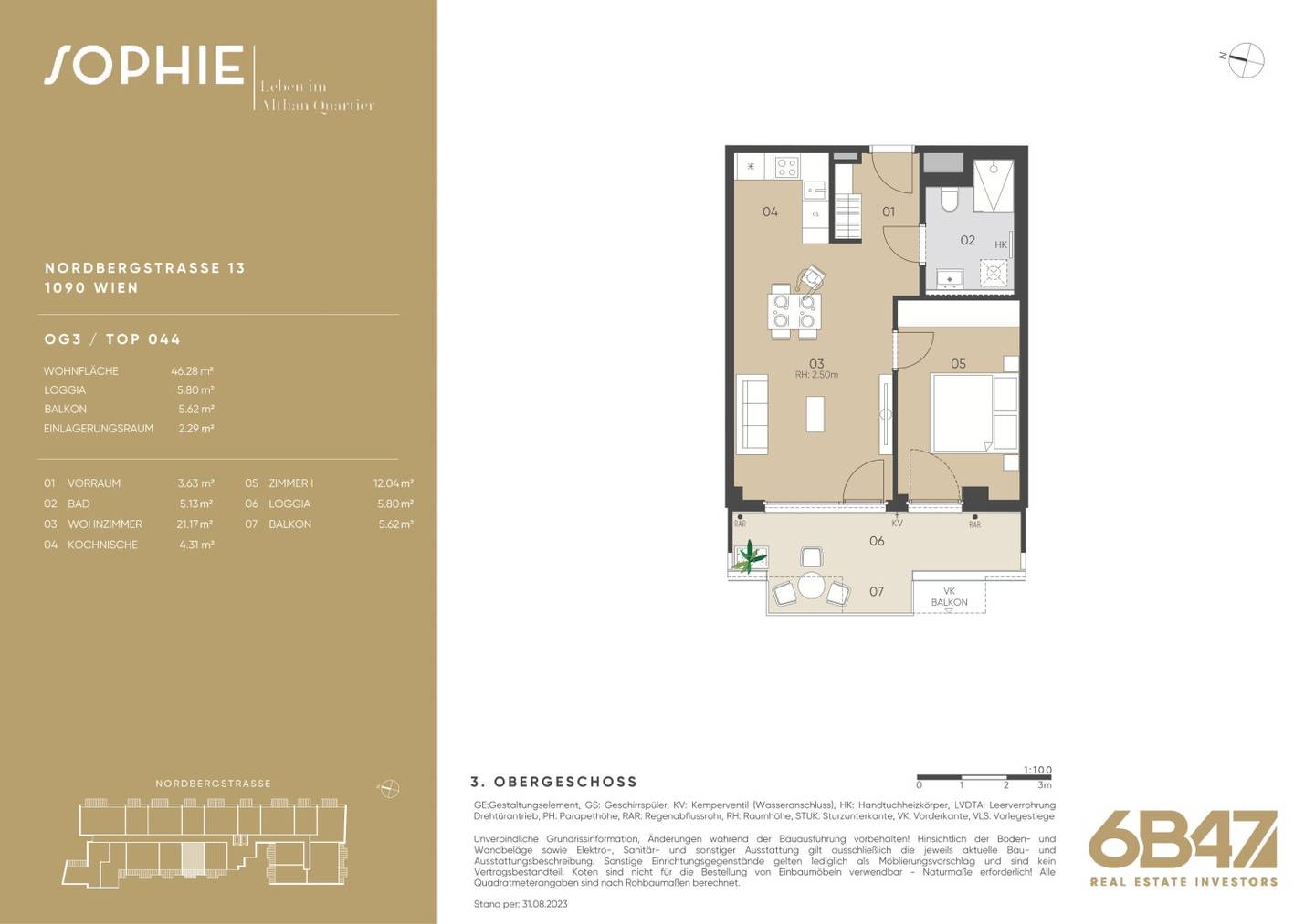 Apartment well maintained investment property