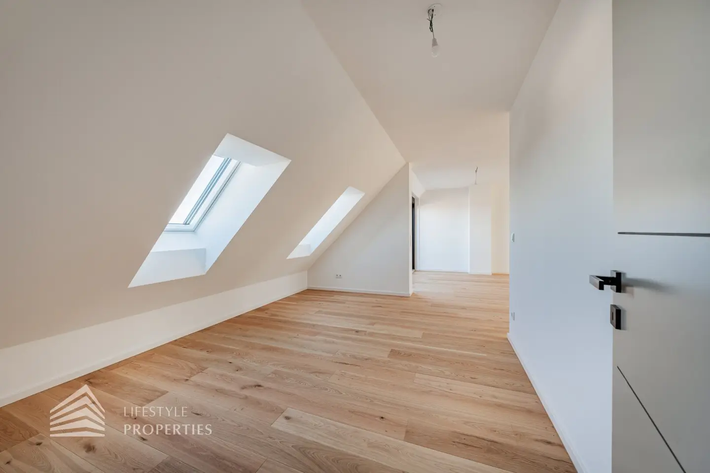 Brand new penthouse with two roof terraces and lift